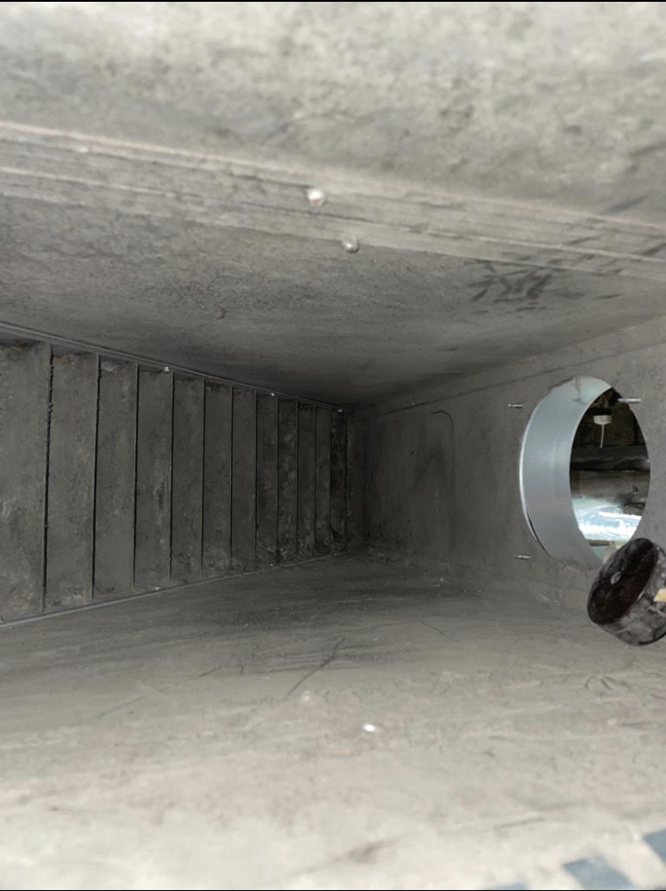 General Extract Ductwork post clean, photographed by Deduct Ltd